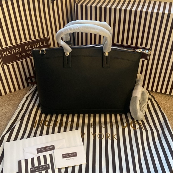 NWT Henri Bendel West 57th Satchel - Picture 2 of 9